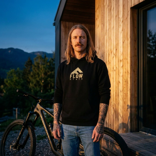 Premium Hoodie – Gebaut für immer. Trail oder Stadt. - 100% Baumwolle